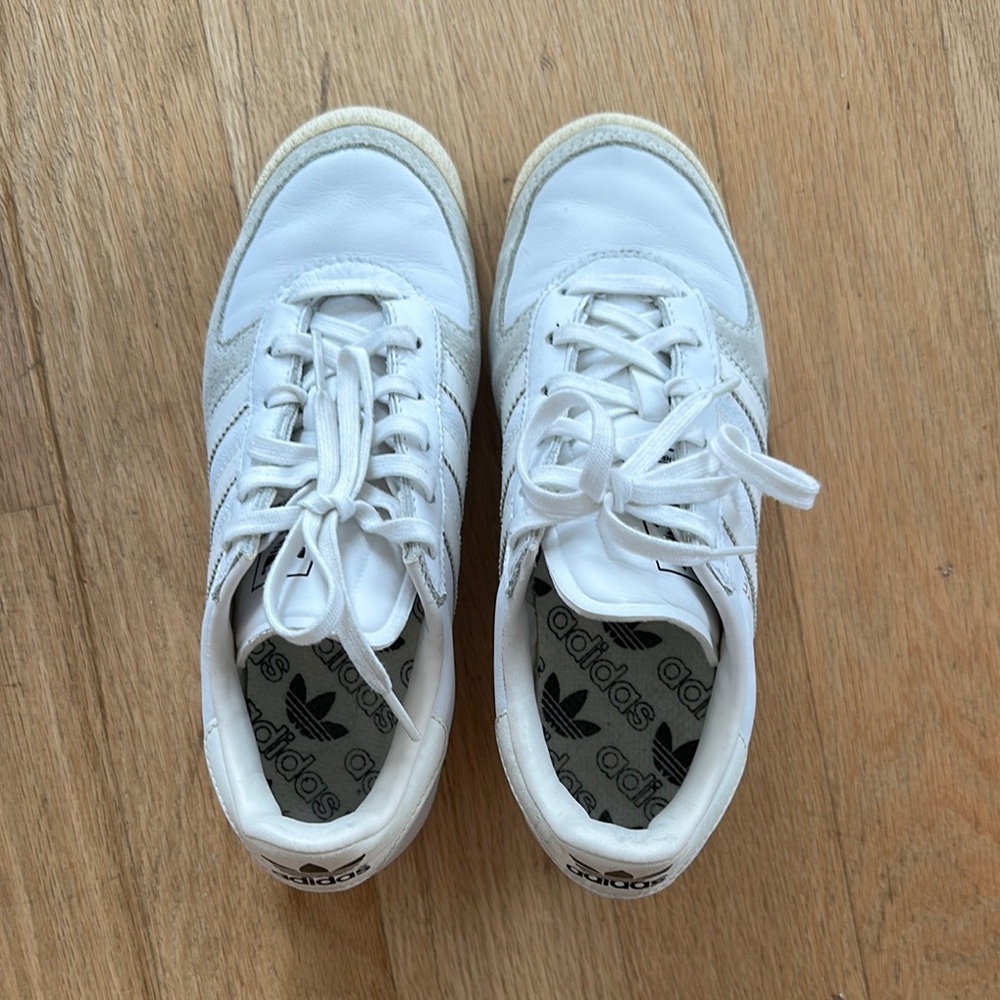 Adidas White and grey suede Sneakers